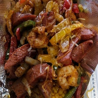 Cajun Town Loaded Potatoes
